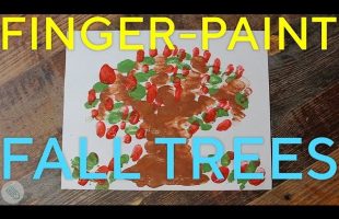 Fingerprint Fall Trees!