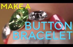 How To Make A Button Bracelet