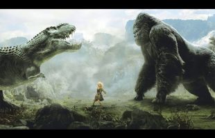 King Kong vs T Rex Fight Scene – King Kong (2005) Movie Clip