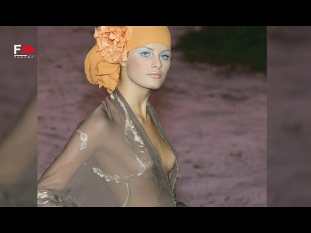 Vintage in Pills EMANUEL UNGARO Couture Spring 2001 – Fashion Channel