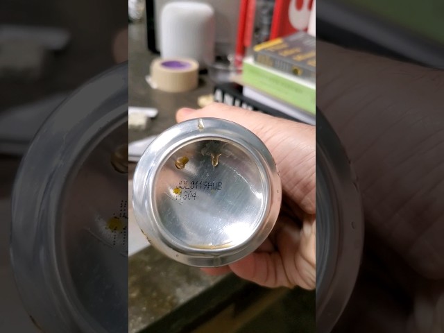 Expired Soda Eating Through Metal