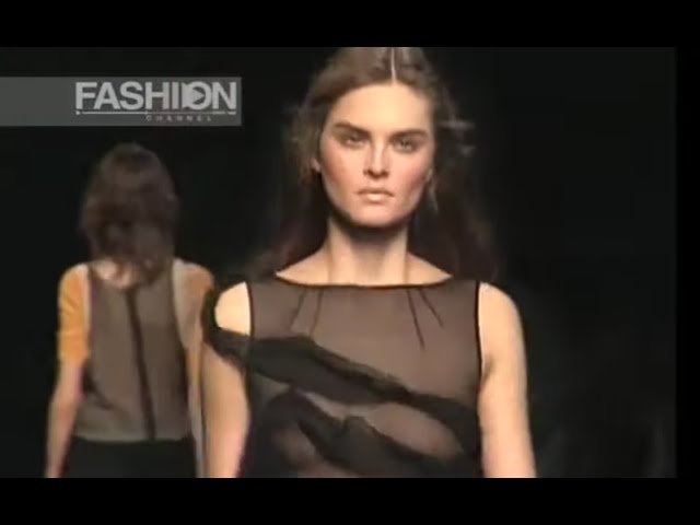 ALESSANDRO DELL’ACQUA Spring 2004 Milan – Fashion Channel