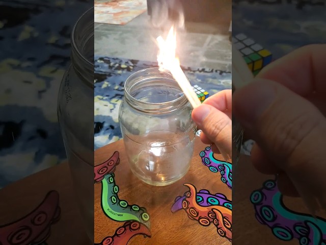 Safety Sealing a Jar of Smoke